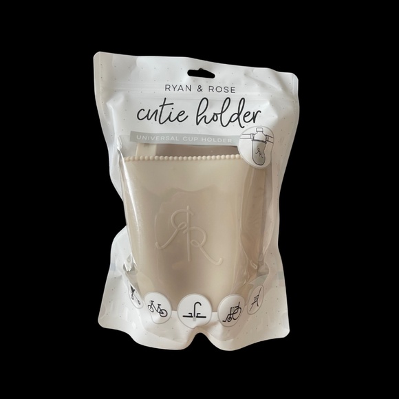 Ryan & Rose Cutie Holder Universal Cup Holder-Taupe - Picture 1 of 4